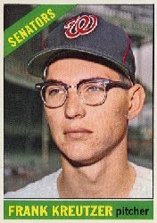 1966 Topps Baseball Cards      211     Frank Kreutzer